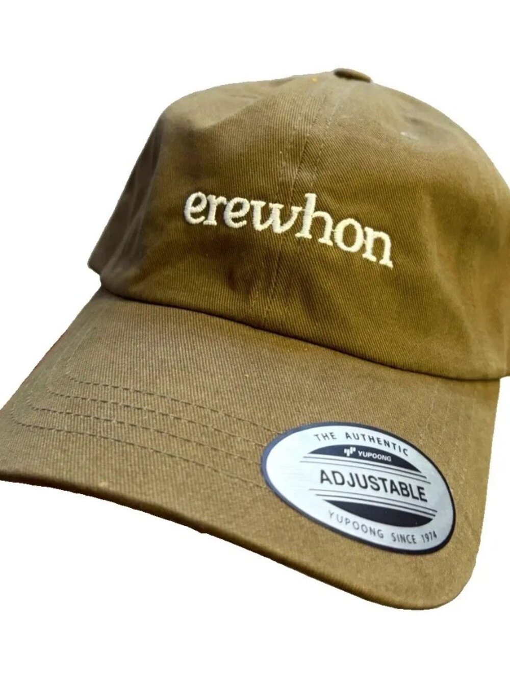 Erewhon Adjustable Solid Olive Baseball Cap Hat One Size Men